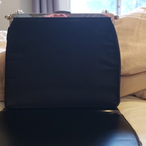 Vintage Lucite and Felt Day and Evening Purse - Picture 3 of 5